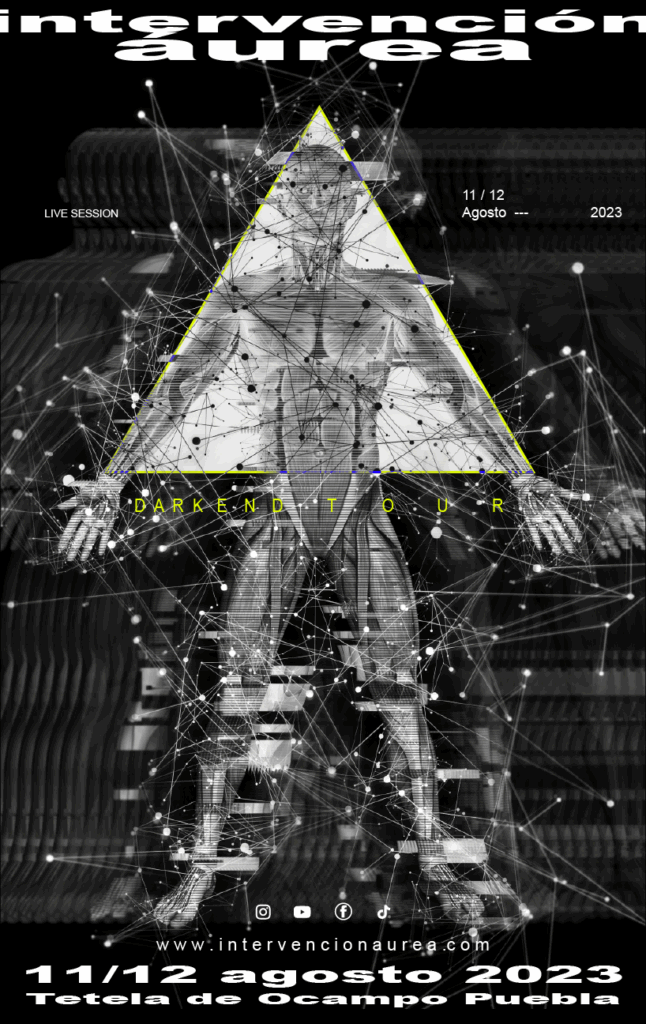 Intervención Áurea poster ia