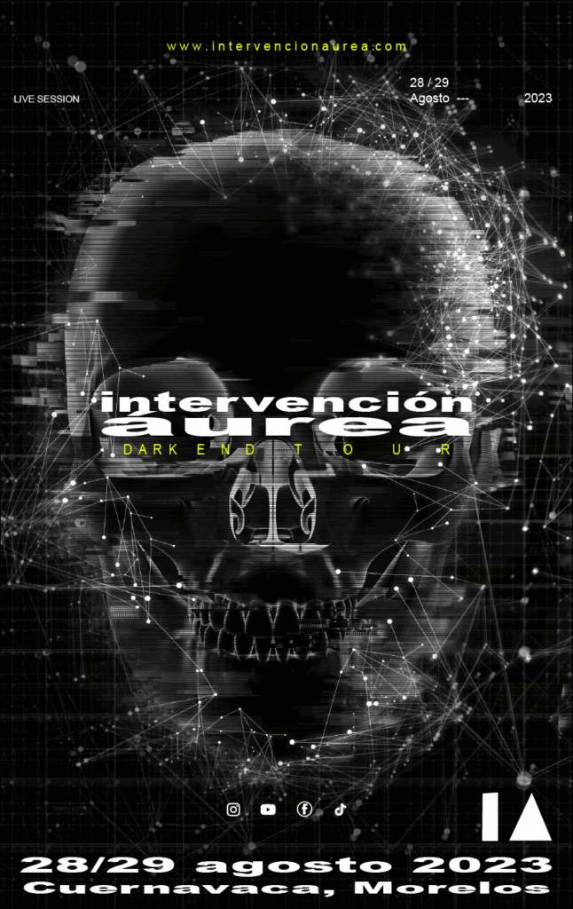 Intervención Áurea poster ia cuernavaca